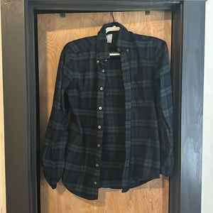 Brooks brothers black watch flannel